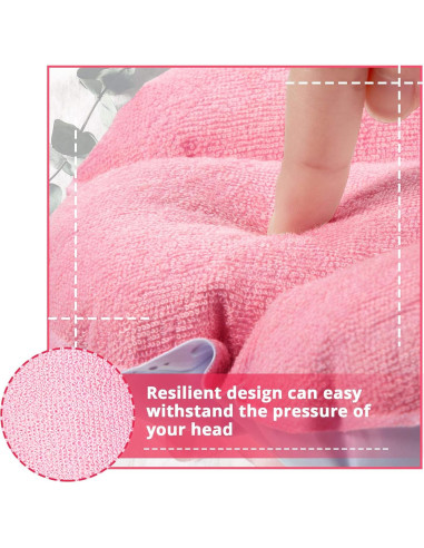 Almohadas Inflables para Baño Jetec - 2 Piezas con Ventosas