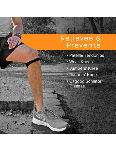 Correa Patelar Cho-Pat Grande para Rodilla - Alivio Dolor y Soporte
