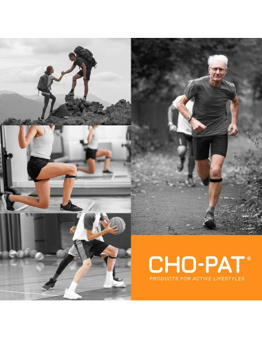 Correa Patelar Cho-Pat Grande para Rodilla - Alivio Dolor y Soporte