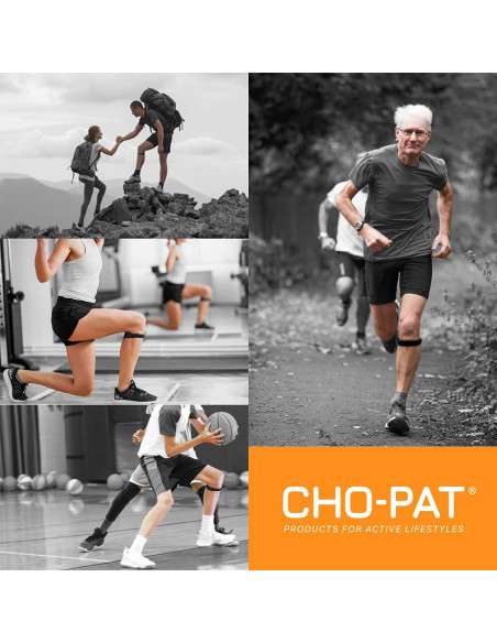 Correa Patelar Cho-Pat Grande para Rodilla - Alivio Dolor y Soporte