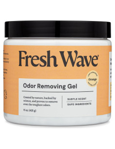 Gel Eliminador de Olores Fresh Wave Naranja 425 g - Natural y Seguro