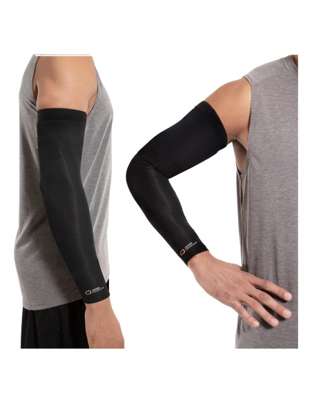 Manga de Compresión de Cobre Copper Compression - Mediana - Negro