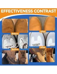 Limpiador de Zapatos de Ante Balldanlu 200ml con Cepillo 2