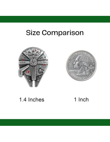 Marcador de Pelotas de Golf ZEETY ZTY-BM-FLCN con Clip