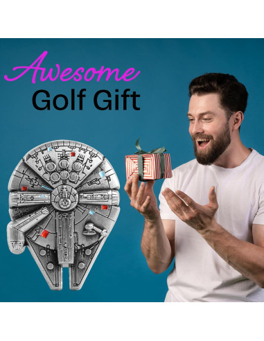 Marcador de Pelotas de Golf ZEETY ZTY-BM-FLCN con Clip