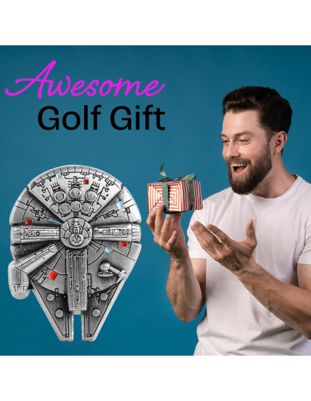 Marcador de Pelotas de Golf ZEETY ZTY-BM-FLCN con Clip