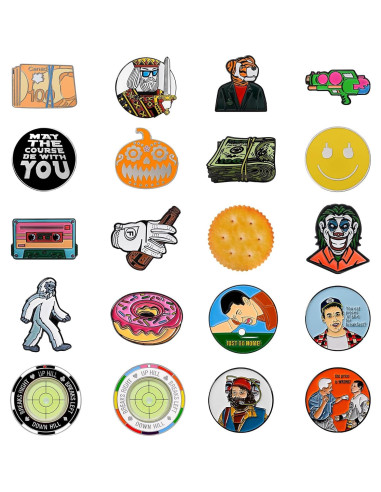 Marcador de Pelotas de Golf ZEETY ZTY-BM-FLCN con Clip