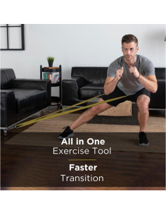 Banda de Resistencia THERABAND CLX 1.52m Dorado Nivel 8 2