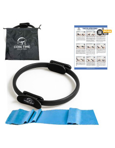 Anillo de Pilates Core Time 35.56 cm con Banda de Resistencia