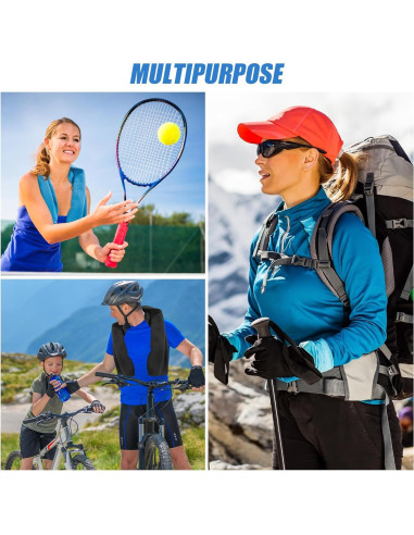 Paquete de 4 Toallas de Enfriamiento NUOYEE 101.6x30.5cm