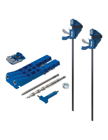 Plantilla de Agujeros Pocket Kreg KPHJ320 con Pinzas 61cm