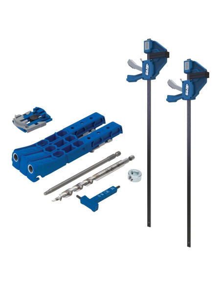 Plantilla de Agujeros Pocket Kreg KPHJ320 con Pinzas 61cm