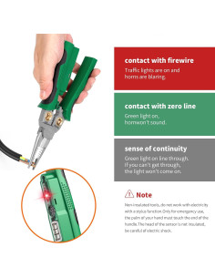 Pelacables y Crimpadora GADO 8-en-1 con Detector de Voltaje 2