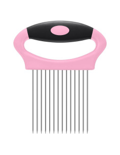 Cortador de Cebolla YUNHOME con 14 Púas de Acero Inoxidable