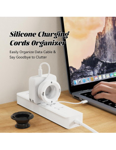 Organizador de Cargador Plegable Vaszu para Cables de PC 2
