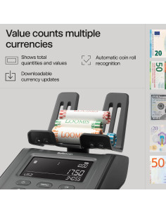 Balanza de Conteo de Dinero Safescan 6165 Multi-Moneda 2