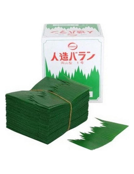 Sushi Grass Baran Garnish JapanBargain 1000 Hojas 7.62x3.81cm