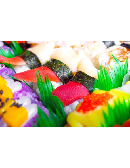 Sushi Grass Baran Garnish JapanBargain 1000 Hojas 7.62x3.81cm