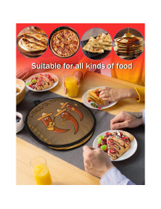 Calentador de Tortillas Grande SUPRBIRD 30 cm Aislante Microondas 2