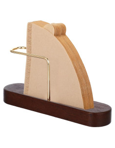 Soporte para Filtros de Café KFHENSOMR Cono Madera 14x7 cm