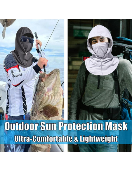 Máscara Balaclava Verano UV Protección Completa Unisex