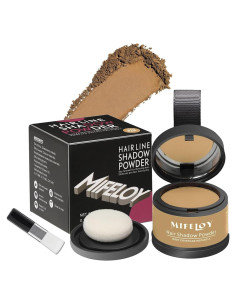 Polvo Retoque Raíces Rublo Oscuro Mifeloy 40g - Cobertura Canas