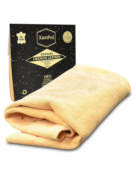 Chamois Natural Grande XamPro XP33 - Piel de Oveja 91.4x61 cm