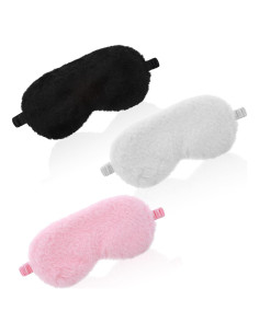 3 Pcs Máscaras de Ojos de Felpa WY LIGHTING para Dormir