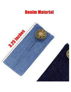 Extensores de Cintura KimYoung 8PCS para Jeans y Pantalones 2