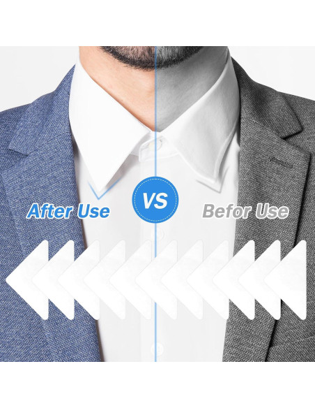 100 Soportes de Cuello para Camisas de Vestir SynHHergyx