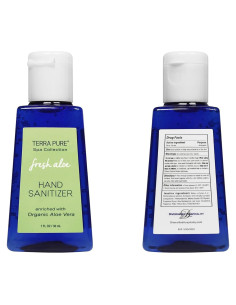 Gel Desinfectante de Manos Terra Pure 30 ml Sin Alcohol Aloe Vera