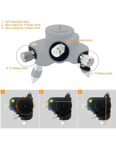 Adaptador de trípode PT3 Genérico para nivel láser 360 2