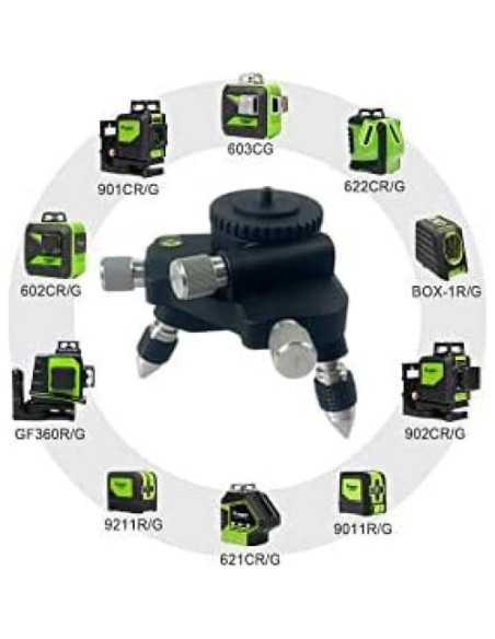 Adaptador de trípode PT3 Genérico para nivel láser 360