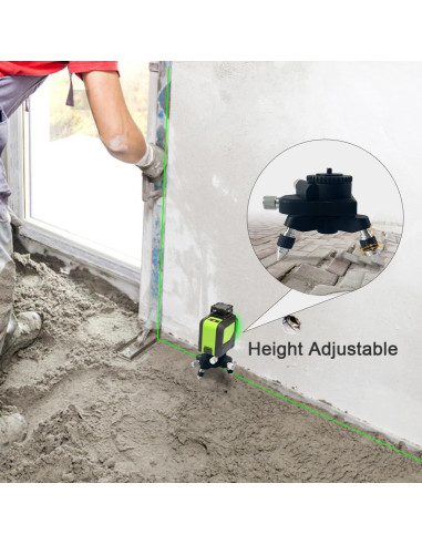 Adaptador de trípode PT3 Genérico para nivel láser 360