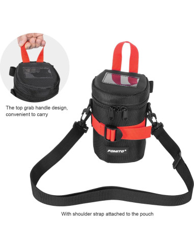 Funda de Lente de Cámara FOMITO M para Lentes hasta 10cm