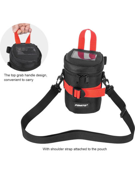 Funda de Lente de Cámara FOMITO M para Lentes hasta 10cm