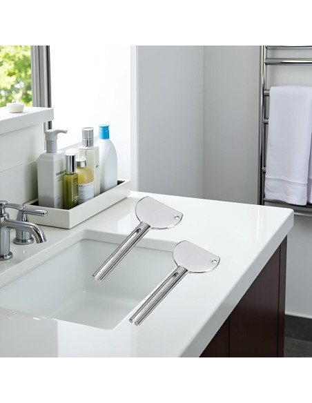 Juego de 2 Llaves de Acero Inoxidable para Exprimir Tubos