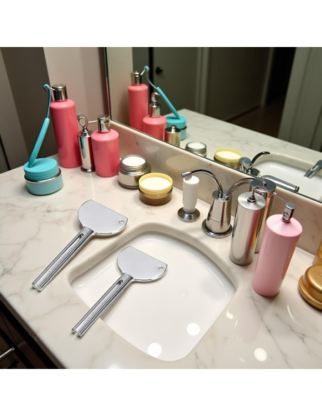 Juego de 2 Llaves de Acero Inoxidable para Exprimir Tubos