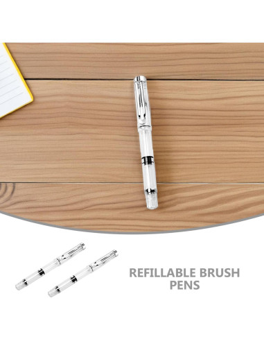 Set de 5 Pinceles de Agua Recargables NUOBESTY para Acuarela