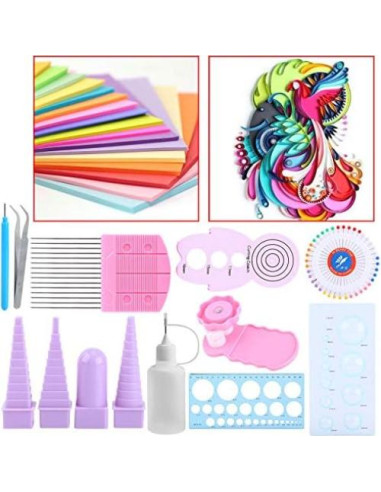 Kit Completo de Herramientas de Quilling TOPINCN 11PCS