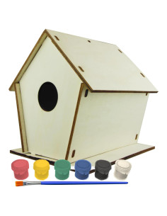 Kit Casa para Aves DIY Newhouse NHP-DIYH-SQ Madera 18cm