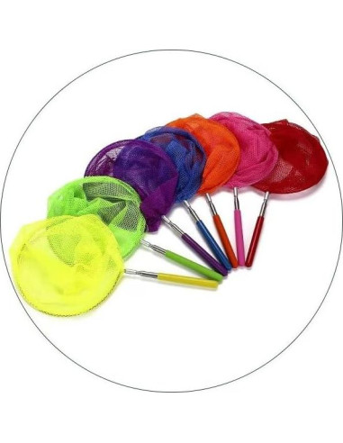 Paquete de 7 Redes Telescópicas para Mariposas MLHpeak