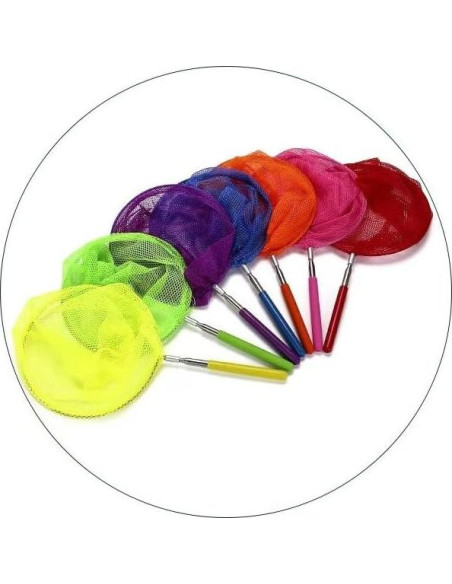 Paquete de 7 Redes Telescópicas para Mariposas MLHpeak