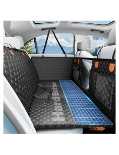 Funda de Asiento para Perros HikeSeptPals Naranja Negro 181kg