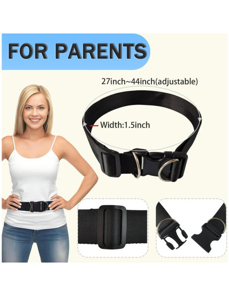 Arnés de Cintura Ajustable para Niños con Autismo 3-12 Años