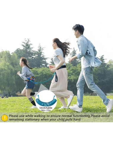 Arnés de Cintura Ajustable para Niños con Autismo 3-12 Años