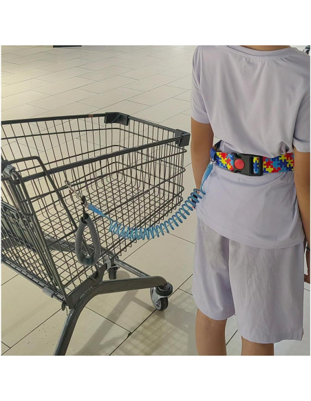 Arnés de Cintura Ajustable para Niños con Autismo 3-12 Años