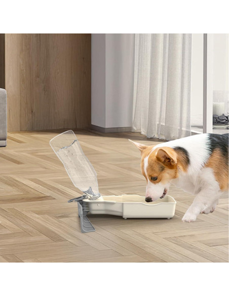 Botella de Agua Portátil para Perros Eikovia 500ml Plegable