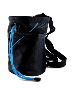 Bolsa de Tiza para Escalada Genérico 30-40L Azul con Cinturón
