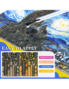 Pegamento para Rompecabezas Limino 249g, Secado Rápido, No Tóxico 2